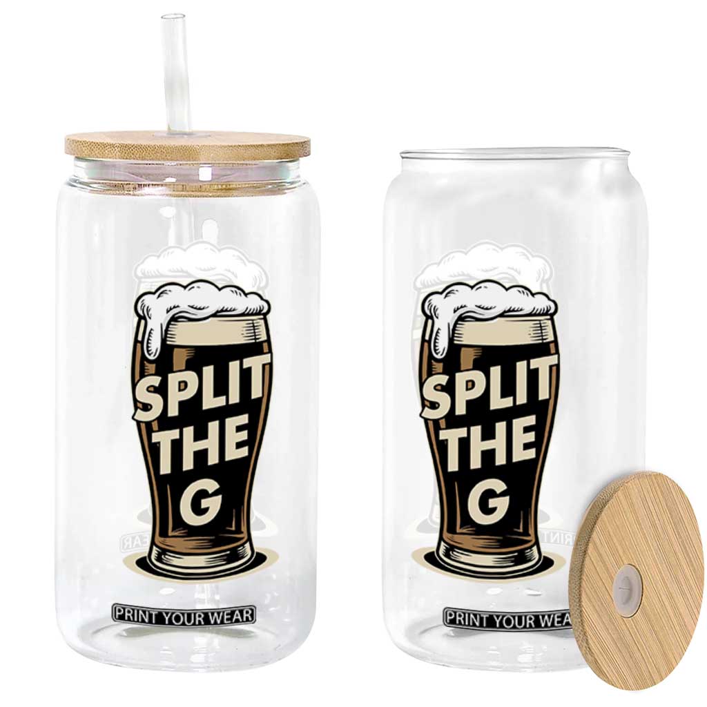 Funny Irish Beer Slit The G Glass Can Stout Beer Drinking Lover TS11 Print Your Wear