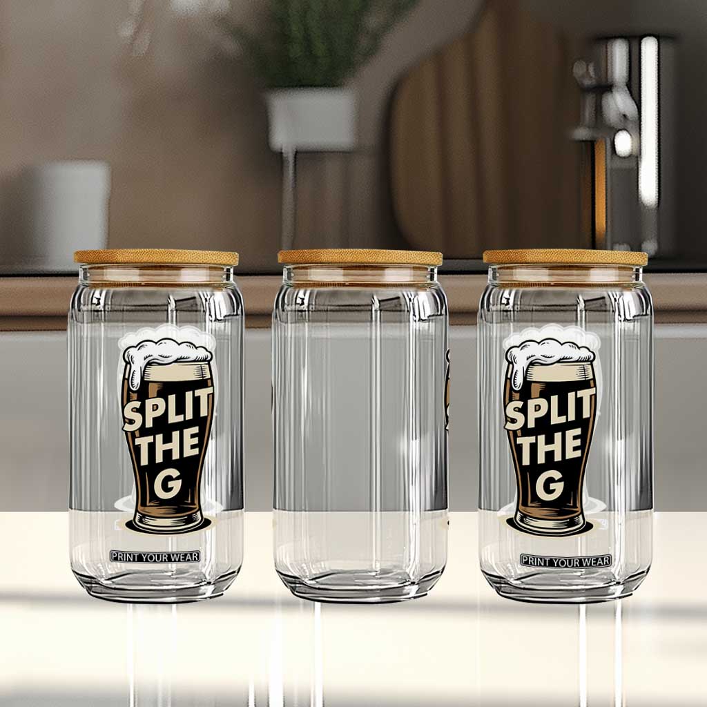 Funny Irish Beer Slit The G Glass Can Stout Beer Drinking Lover TS11 Print Your Wear