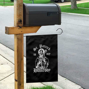 Saint Patrick Is My Homeboy Garden Flag Funny St Patricks Day TS11 Print Your Wear