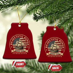 Funny Rejecting Kings Since 1773 Ceramic Ornament Vintage Patriotic USA TS11 Print Your Wear