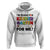 Back To School Hoodie I'm Ready For Kindergarten But Is It Ready For Me Pencil TS11 White Print Your Wear