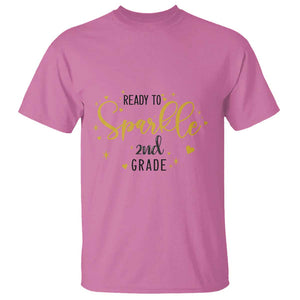 Back To School T Shirt Ready To Sparkle 2nd Grade Star Heart TS11 Azalea Print Your Wear