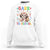 Funny Bark To School Sweatshirt Shih Tzu Dogs School Supplies Paw TS11 White Print Your Wear