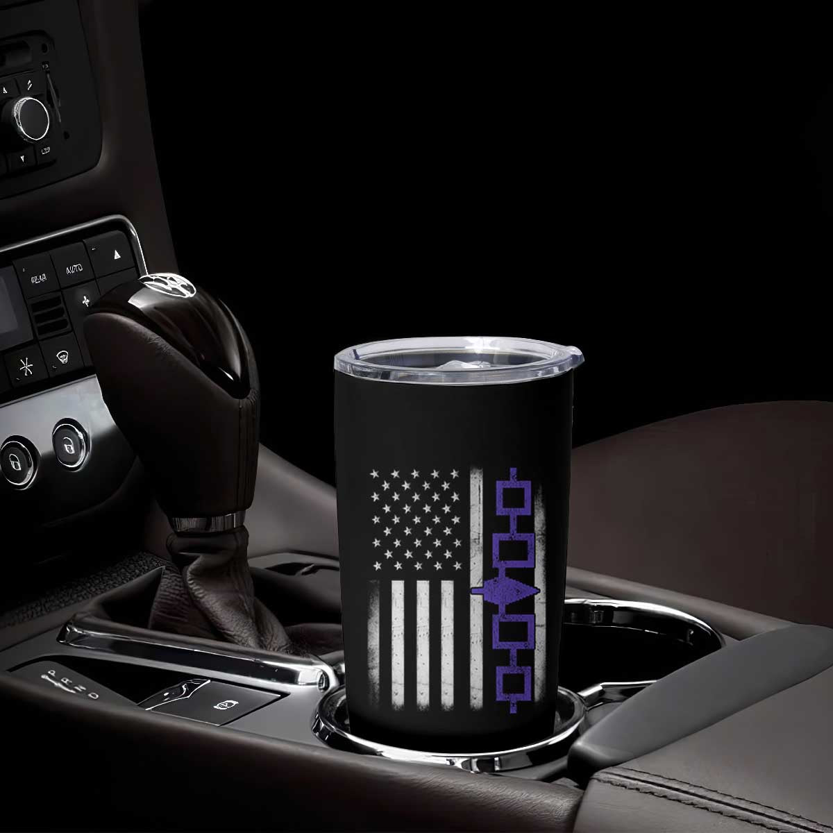 Haudenosaunee Iroquois USA Flag Native American Tumbler Cup TS11 Print Your Wear