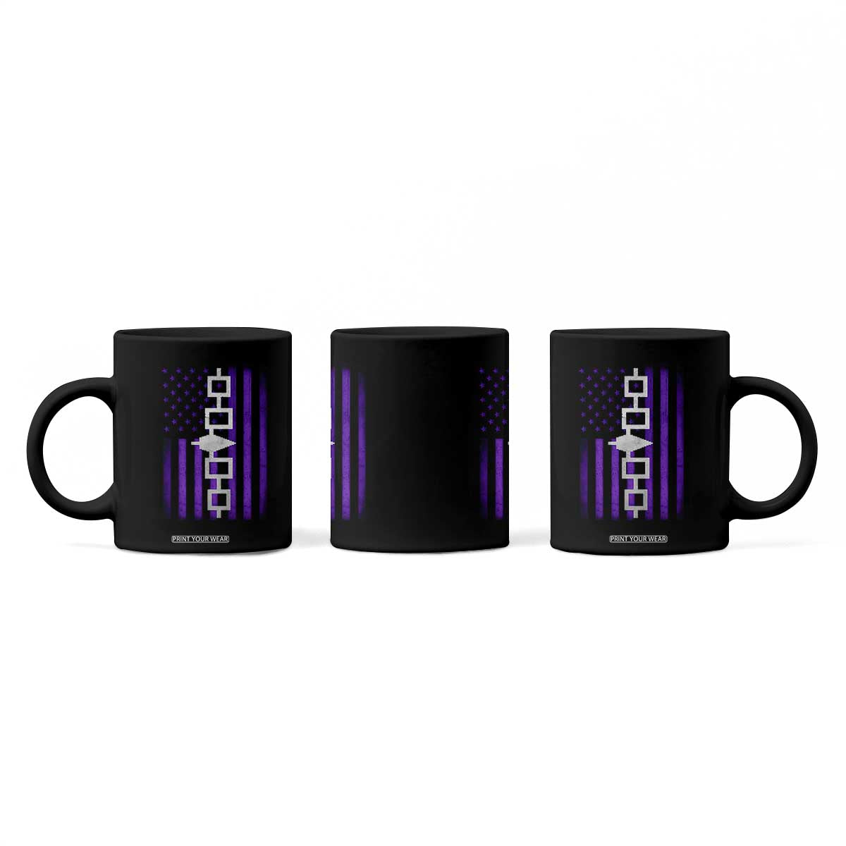 Haudenosaunee Iroquois Pride USA Flag Native American Coffee Mug TS11 Print Your Wear
