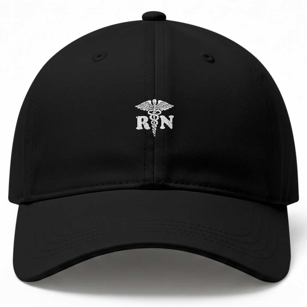 RN Registered Nurse Healthcare Caduceus Staff Baseball Cap
