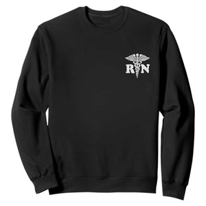 RN Registered Nurse Healthcare Caduceus Staff Sweatshirt