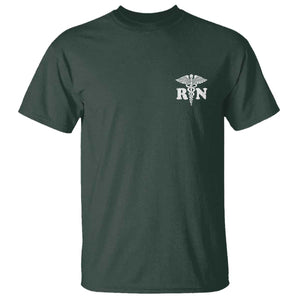 RN Registered Nurse Healthcare Caduceus Staff T Shirt