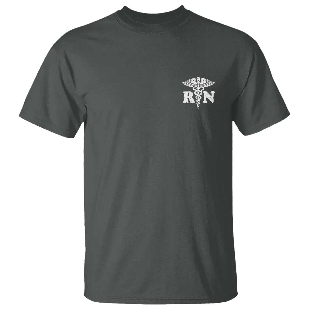 RN Registered Nurse Healthcare Caduceus Staff T Shirt