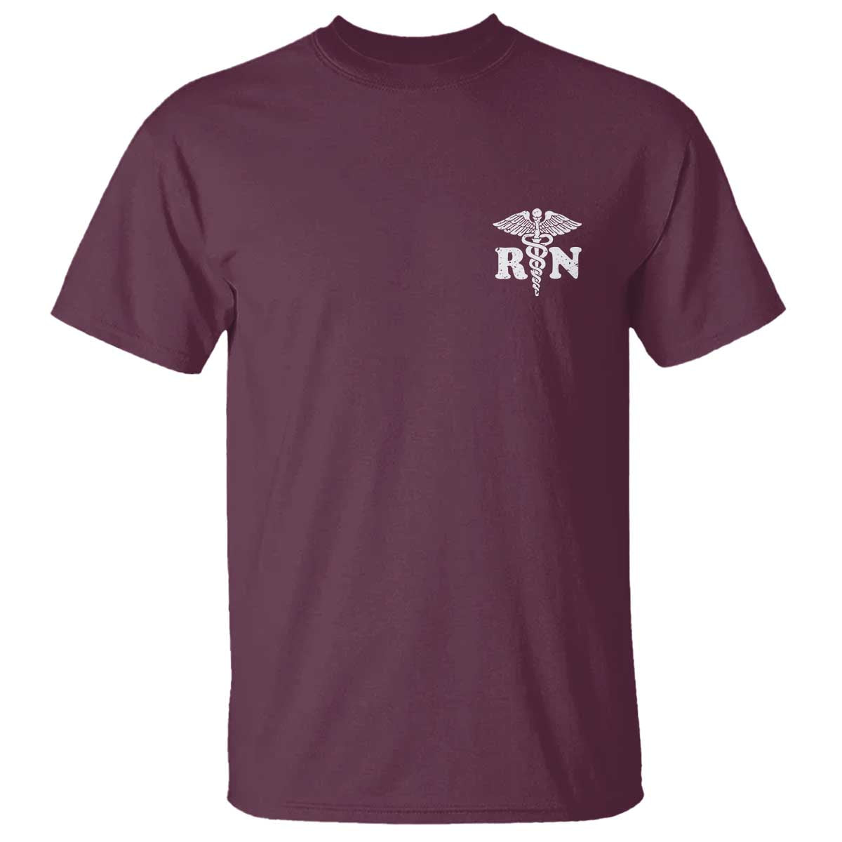 RN Registered Nurse Healthcare Caduceus Staff T Shirt