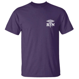 RN Registered Nurse Healthcare Caduceus Staff T Shirt