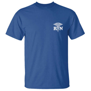 RN Registered Nurse Healthcare Caduceus Staff T Shirt