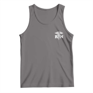 RN Registered Nurse Healthcare Caduceus Staff Tank Top