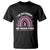 Breast Cancer Awareness T Shirt In October We Wear Pink Rainbow Heart Ribbon TS11 Black Print Your Wear