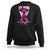 Breast Cancer Awareness Sweatshirt My Hero Is Now My Angel Pink Ribbon Cancer Warrior TS11 Black Print Your Wear