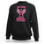 Breast Cancer Awareness Sweatshirt My Hero Is Now My Angel Pink Ribbon Wings Heart TS11 Black Print Your Wear