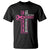 Breast Cancer Awareness T Shirt I Can Do All Things Through Christ Who Strengthens Me Pink Ribbon TS11 Black Print Your Wear