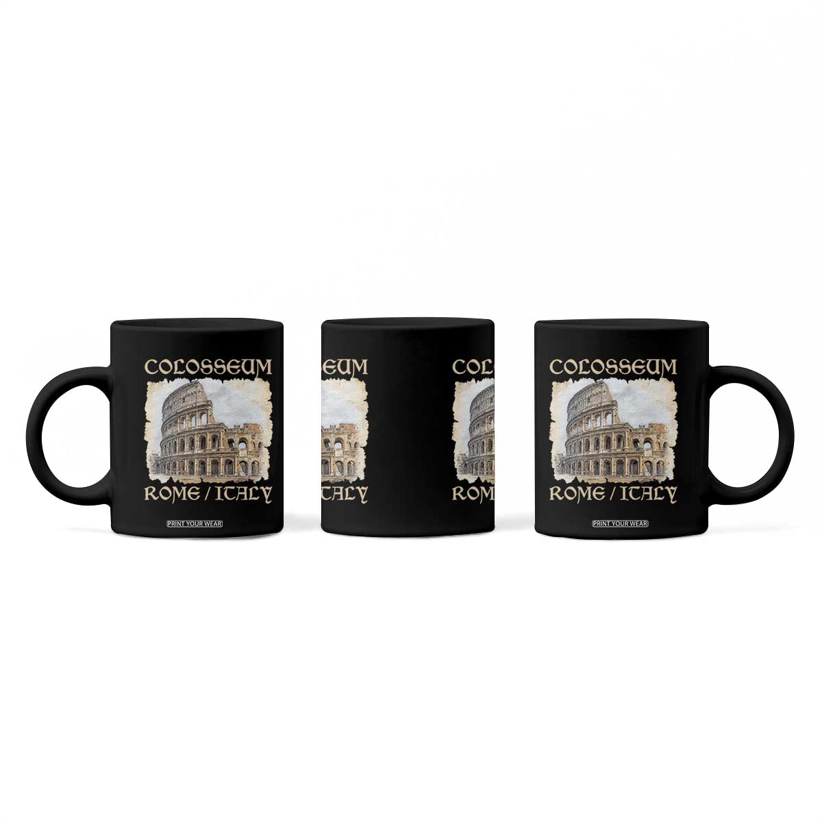 Rome Colosseum Italy Vintage Roman Amphitheatre Ancient Coffee Mug
