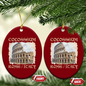 Rome Colosseum Italy Vintage Roman Amphitheatre Ancient Ceramic Ornament