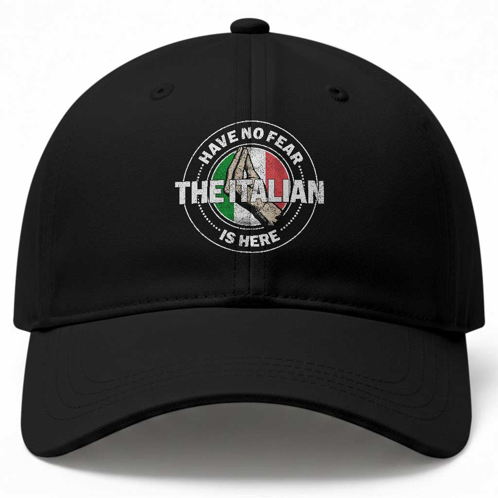 Funny Have No Fear The Italian Is Here Baseball Cap Che Vuoi TS11 Print Your Wear