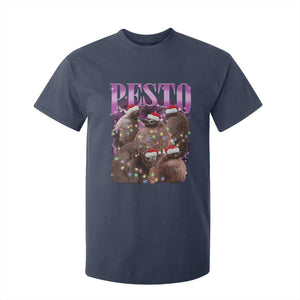 Funny Pesto The Penguin Christmas T Shirt For Kid TS11 Navy Print Your Wear