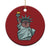 Funny Pesto The Penguin Statue Of Liberty Christmas Ornament TS11 Print Your Wear