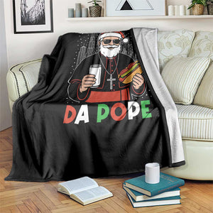 Pope Leo XIV Christmas Throw Blanket Cardinal Robert Prevost Santa Chicago TS11 Print Your Wear