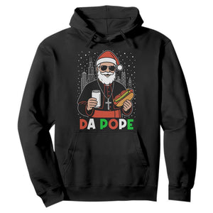 Pope Leo XIV Christmas Hoodie Cardinal Robert Prevost Santa Chicago TS11 Black Print Your Wear