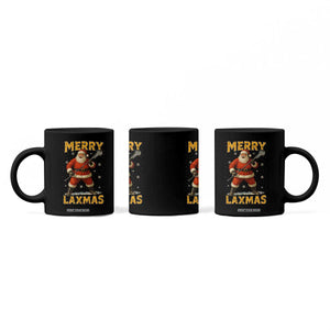 Funny Christmas Lacrosse Coffee Mug Merry Laxmas Santa Lax Player TS11 Print Your Wear