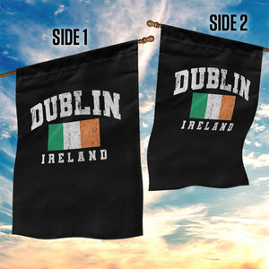 Dublin Ireland Flag Irish Retro Throwback Sports Design Garden Flag TS11 Print Your Wear