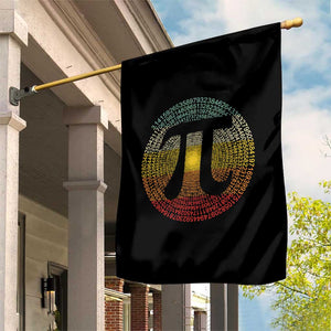 Pi Day Garden Flag 3,14 Pi Number Retro Symbol Math Science TS11 Print Your Wear