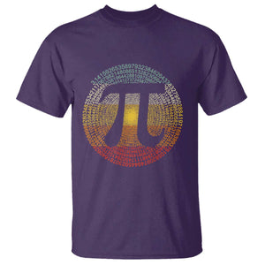 Pi Day T Shirt 3,14 Pi Number Retro Symbol Math Science TS11 Purple Print Your Wear