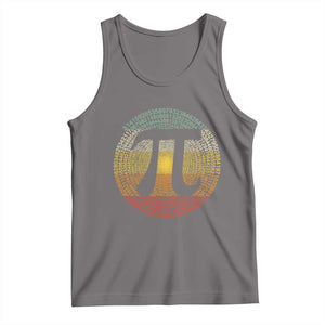 Pi Day Tank Top 3,14 Pi Number Retro Symbol Math Science TS11 Deep Heather Print Your Wear