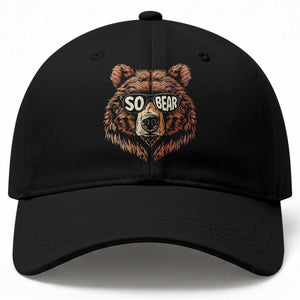 Sobriety Anniversary Sober Bear AA NA Recovery Baseball Cap TS11 Print Your Wear