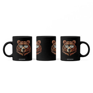 Sobriety Anniversary Sober Bear AA NA Recovery Coffee Mug TS11 Print Your Wear