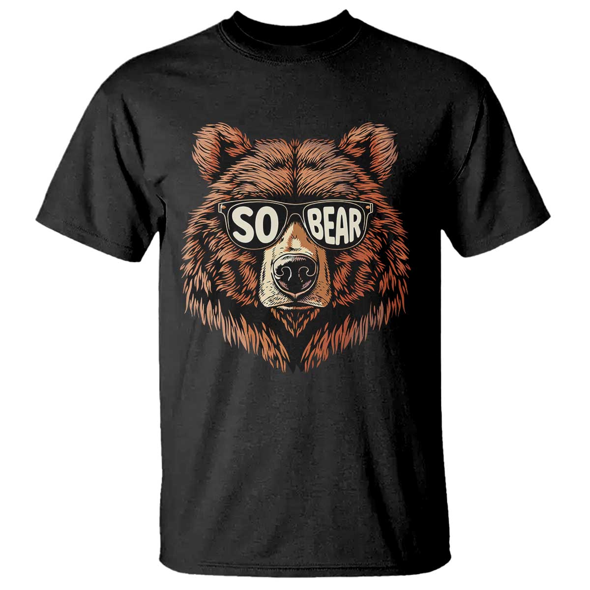 Sobriety Anniversary Sober Bear AA NA Recovery T Shirt TS11 Black Print Your Wear