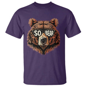 Sobriety Anniversary Sober Bear AA NA Recovery T Shirt TS11 Purple Print Your Wear