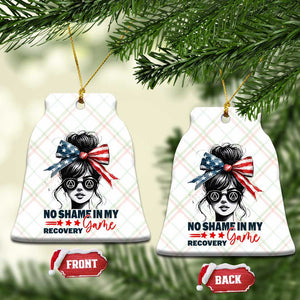 No Shame In My Recovery Game Ceramic Ornament Sobriety AA NA Anniversary TS11 Print Your Wear
