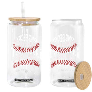 OMG Becky Look At That Bunt Funny Baseball Glass Can TS11 Print Your Wear
