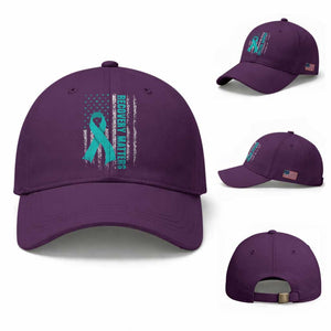 Recovery Matter Sobriety Anniversary Sober AA NA Baseball Cap Vintage American Flag TS11 Baseball Cap Universal Fit Purple Print Your Wear