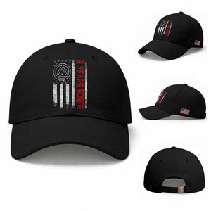 3 Years Sober Baseball Cap 3 Years Sobriety Anniversary Vintage American Flag TS11 Baseball Cap Universal Fit Black Print Your Wear