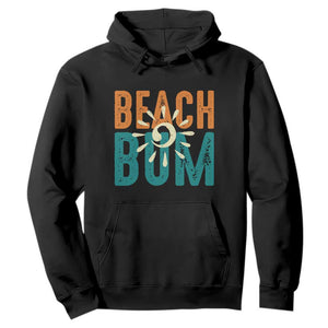 Funny Beach Bum Summer Vacation Hoodie Beach Life Sun Light TS11 Black Print Your Wear