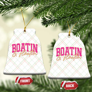 Funny Boating And Floatin Ceramic Ornament Summer Vacation Boat Lake Life TS11 Print Your Wear