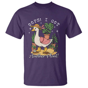 Funny Oops I Got Another Plant T Shirt Silly-Goose Gardener Plant Lady TS11 Purple Print Your Wear