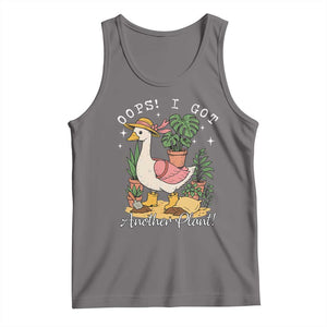 Funny Oops I Got Another Plant Tank Top Silly-Goose Gardener Plant Lady TS11 Deep Heather Print Your Wear