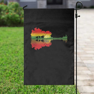 Reggae Music Guitar Lake Shadow Jamaica Rasta Garden Flag TS11 Print Your Wear
