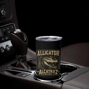 Funny Alligator Alcatraz Tumbler Cup Florida Everglades Alligatraz Meme 2025 TS11 Print Your Wear