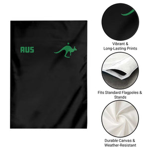 Kangaroo Australia Aus Team Aussie Athletic Jersey Style Garden Flag TS11 Print Your Wear