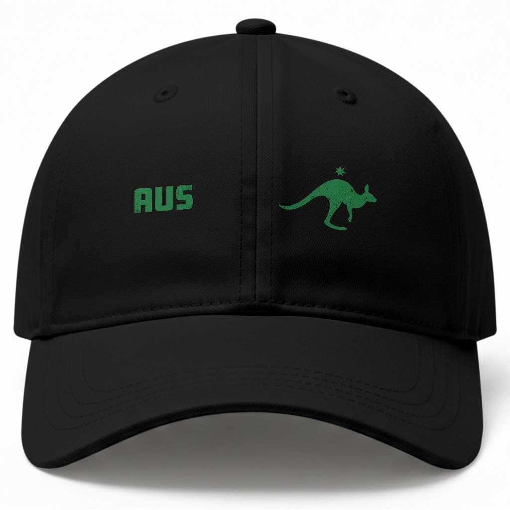 Kangaroo Australia Aus Team Aussie Athletic Jersey Style Baseball Cap TS11 Print Your Wear
