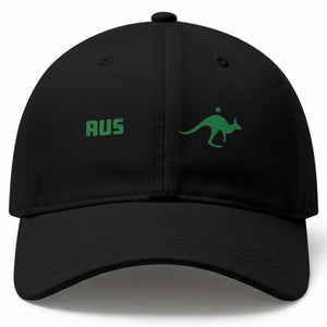 Kangaroo Australia Aus Team Aussie Athletic Jersey Style Baseball Cap TS11 Print Your Wear